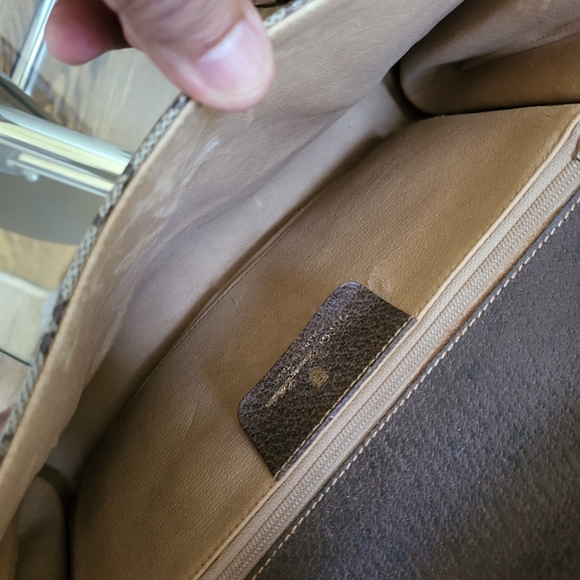 Gucci GG Monogram Coated Canvas Shoulder Bag..Authentic!! - Picture 14 of 16